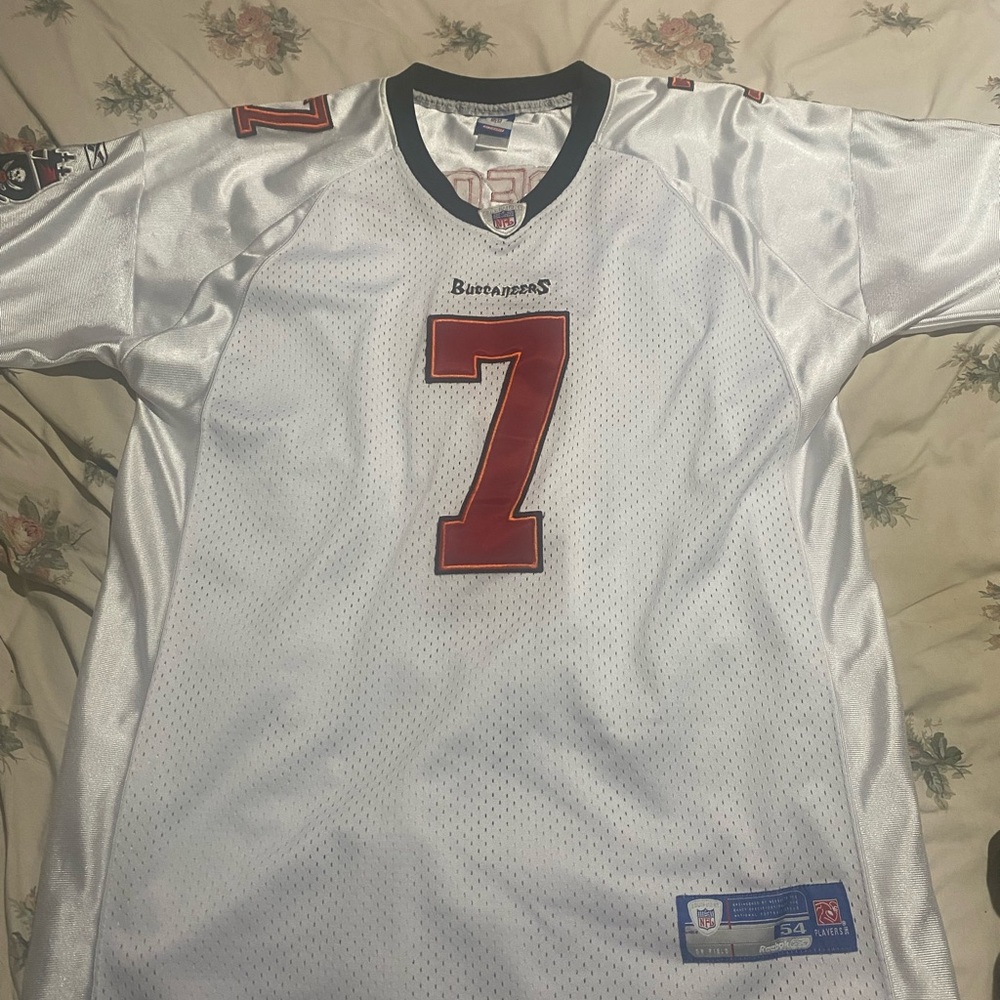 Vintage Y2K Custom Tampa Bay Buccaneers NFL Jersey Size XL #7 Bedford Reebok
